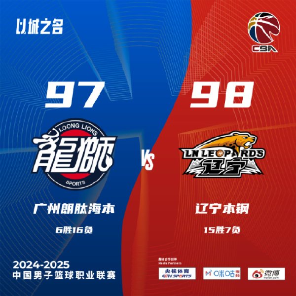 尊龙凯时网址 韩德君准绝杀辽宁1分险胜广州 广厦大胜四川