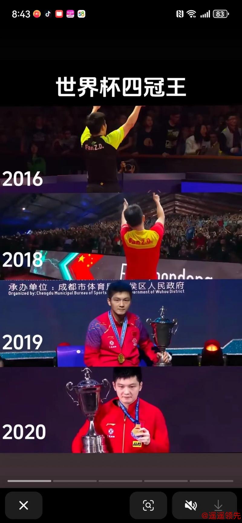 混团世界杯国乒8比1法国 莎头送开门红樊振东收官